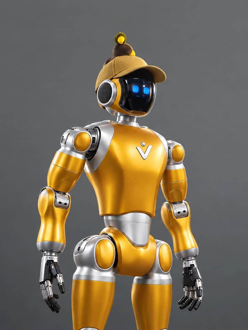 Robot hình người Dyno, nhìn toàn thân