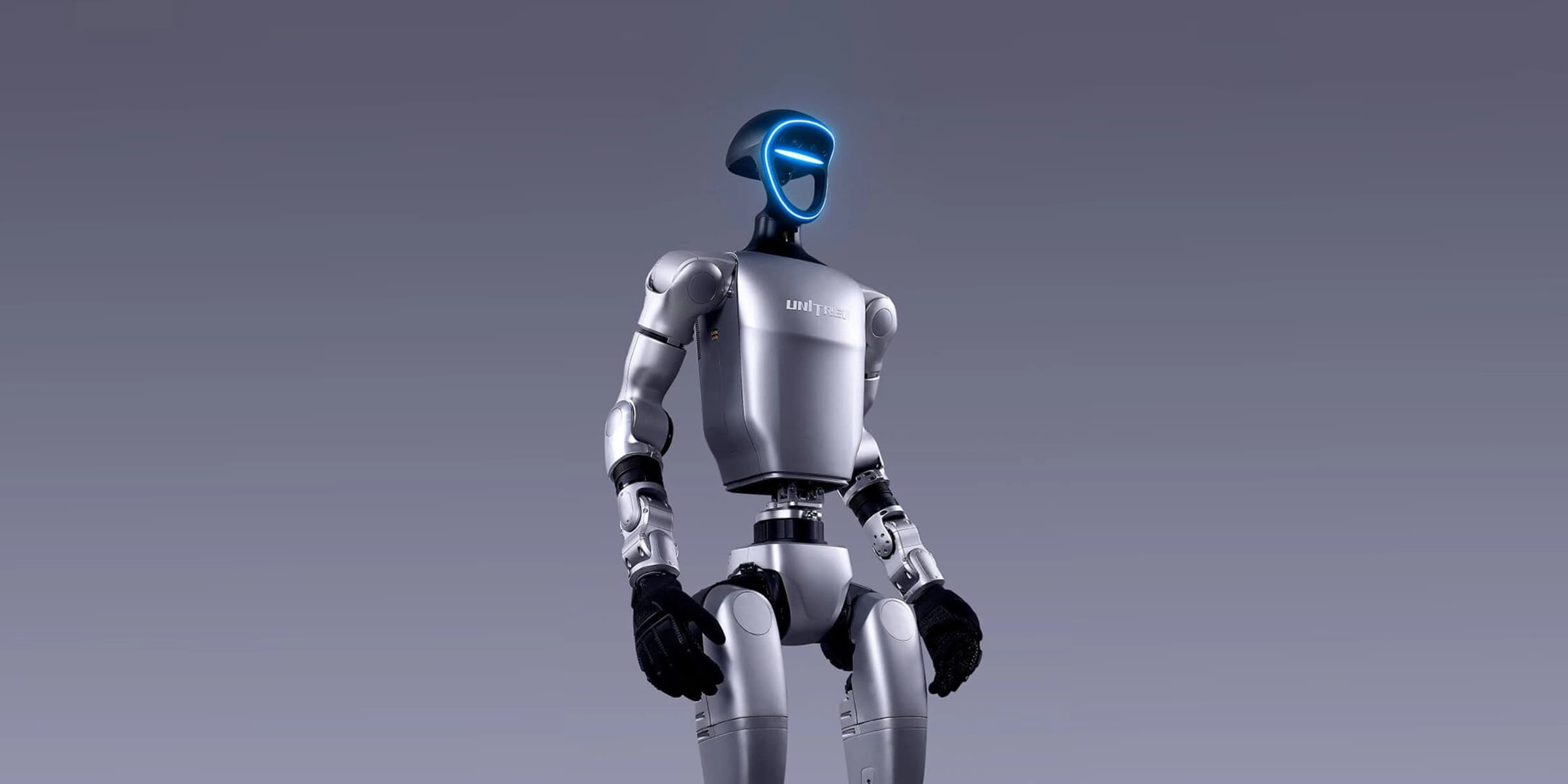 Robot hình người Unitree G1, nhìn toàn thân