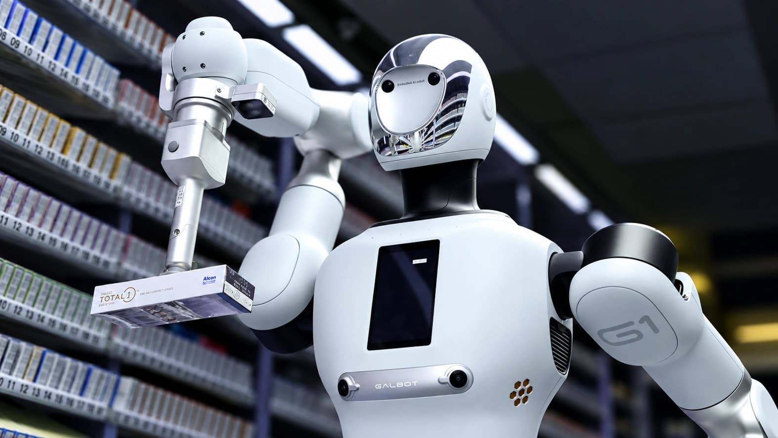 Galbot G1: Robot đứng quầy bán thuốc 24/7 ở hơn 40 thành phố Trung Quốc